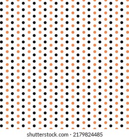seamless repeatable simple pattern polkadot abstract dot halftone perfect for print and fashion textile design small dot zigzag orange black