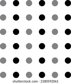seamless repeatable simple pattern polkadot abstract dot halftone perfect for print and fashion textile design black and grey zoom dot