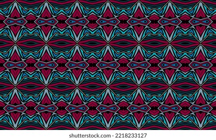 Diseño de patrones repetidos e impecables. Diseño de patrones de vestimenta larga de las mujeres, ilustración vintage vectorial 