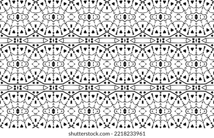 Seamless repeated pattern design. Women's long dress pattern design, vector vintage art illustration 