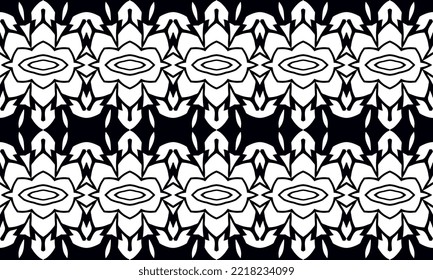 Seamless repeated pattern design. Women's long dress pattern design, vector vintage art illustration 