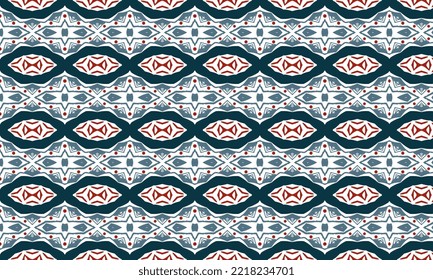 Diseño de patrones repetidos e impecables. Diseño de patrones de vestimenta larga de las mujeres, ilustración vintage vectorial 