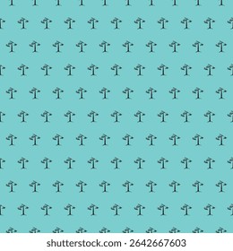 Seamless repeating black tree silhouette pattern on dusty background. Nature-inspired minimal botanical design for textiles, wallpapers, fabric prints, wrapping paper and digital backgrounds.