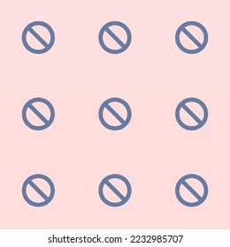 Patrón de iconos planos bloqueados de repetición sin inconvenientes, rosa y color gris pizarra. Fondo de la hoja de música.