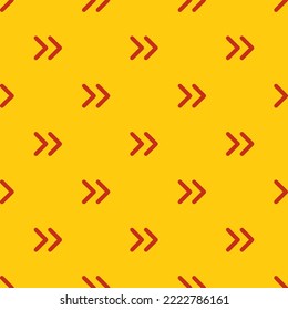 Patrón de icono plano derecho, amarillo (ncs) y rojo pastel oscuro. Diseño para envolver papel o postal.