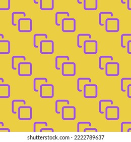 Patrón de icono plano de copia ininterrumpida, tormenta de arena y color añil de lavanda. Diseño para envolver papel o postal.
