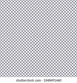 Seamless repeating crossed lines vector background, seamless geometric pattern. Simple minimalistic black and white design.