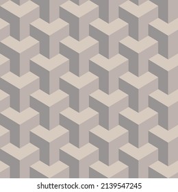 Seamless repeating geometric pattern illustration design