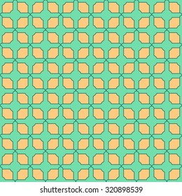 Seamless repeating geometric pattern. Ornament vector background.