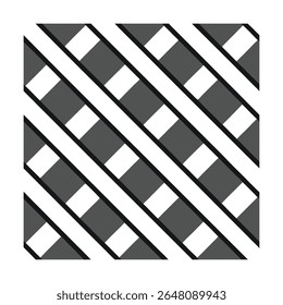 A seamless repeating geometric pattern perfect for digital backgrounds, textiles, wallpapers, and modern design projects. Clean, abstract, and versatile vector design.
