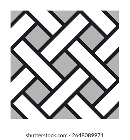 A seamless repeating geometric pattern perfect for digital backgrounds, textiles, wallpapers, and modern design projects. Clean, abstract, and versatile vector design.