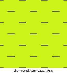 Seamless repeating minus flat icon pattern, pear and dim gray color. Design for wrapping paper or postcard.