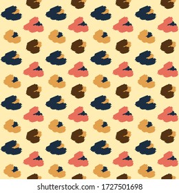 seamless repeating pattern with abstract animal print