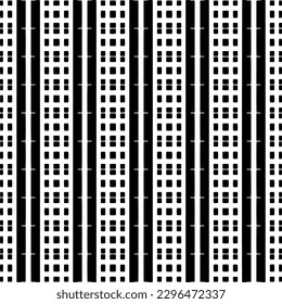 Seamless repeating pattern.  Black and white pattern for web page, textures, card, poster, fabric, textile.