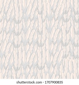  Seamless repeating pattern of feathers