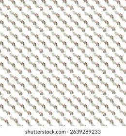 Seamless repeating pattern featuring holiday-themed evergreen branches intertwined with red berries. Perfect for Christmas-themed designs, crafting projects, textiles, and digital backgrounds.