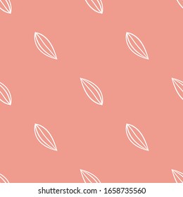 Seamless repeating pattern with floral elements in pastel colors on cream background.