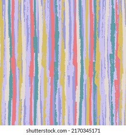 Seamless repeating pattern with hand drawn futuristic abstract bright stripes Y2K bug style, for surface design and other design projects