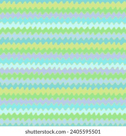 Seamless repeating pattern with hand drawn futuristic abstract monochrome curved and rounded wave Y2K bug style, for surface design and other design projects