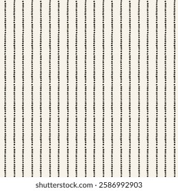 Seamless repeating pattern with hand drawn uneven stripes with ragged edges for surface design and other design projects