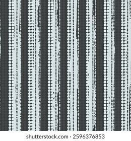 Seamless repeating pattern with hand drawn uneven stripes with ragged edges for surface design and other design projects