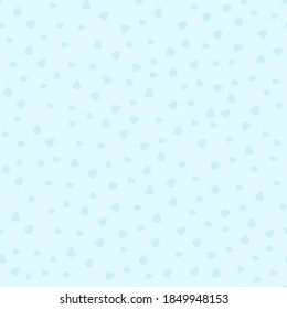 Seamless repeating pattern with marker ink pen spots. Light blue delicate vector background for gift wrap, surface design and other design projects