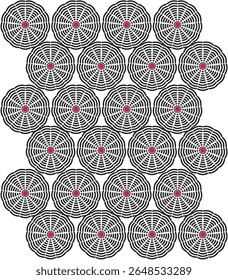Seamless repeating pattern with a modern twist — abstract shapes, neutral tones, and clean layout. Designed for versatile use in commercial and personal design projects.