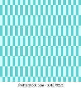 Seamless repeating pattern of small rectangular light blue aquamarine color.
