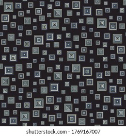 Seamless repeating pattern of squares inside of another squares