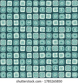 Seamless repeating pattern of squares inside of another squares