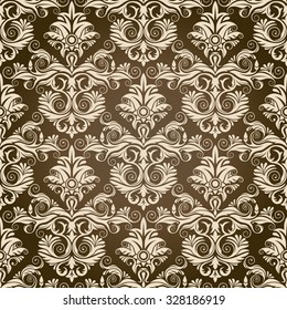 Seamless repeating pattern vector illustration. Saved in eps 8 file. Well constructed for easy editing.