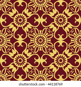 seamless repeating pattern, vector illustration
