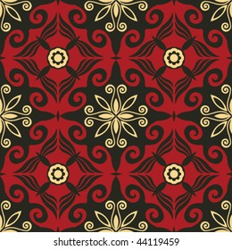 seamless repeating pattern, vector illustration