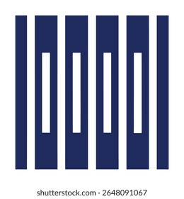A seamless repeating pattern of vertical lines in a minimalist style. Ideal for digital backgrounds, textile prints, wallpapers, and modern design projects in various creative formats.