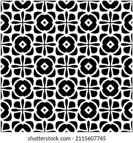 seamless repeating pattern.Black and 
white pattern for wallpapers and backgrounds. 