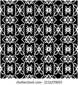 seamless repeating pattern.Black and 
white pattern for wallpapers and backgrounds. 