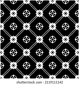 seamless repeating pattern.Black and 
white pattern for wallpapers and backgrounds.