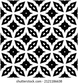 seamless repeating pattern.Black and 
white pattern for wallpapers and backgrounds.