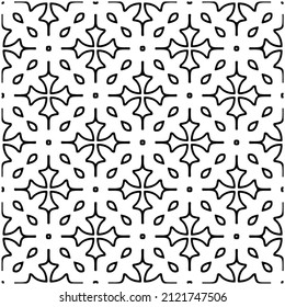 seamless repeating pattern.Black and 
white pattern for wallpapers and backgrounds.