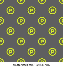 Un patrón de icono plano de búsqueda de productos repetitivos sin inconvenientes, gris oscuro y color de pera. Antecedentes de la noticia.