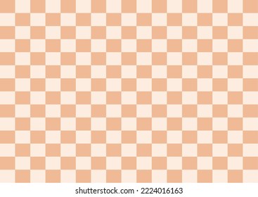 diseño de patrones de color somon a cuadros