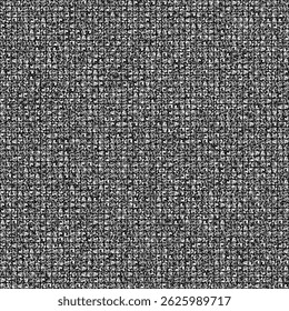 A seamless, repeating texture of a tightly woven, dark gray fabric or textile with subtle variations in tone and a slightly rough surface.