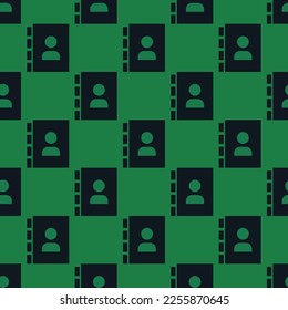 Ligero de tablillas repitiendo sin inconvenientes patrón de icono plano de color verde oscuro primavera y verde de la jungla oscura. Antecedentes de la publicidad.