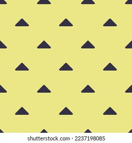 Flecha de azulejos repitiendo sin inconvenientes hacia arriba un patrón de icono plano de color tostado y onix. Fondo de la tarjeta de visita.