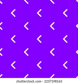 Seamless repeating tiling arrow left l flat icon pattern of violet and lavender blush color. Background for website.