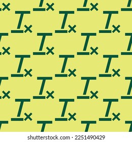 Seamless repeating tiling clear formatting flat icon pattern of hansa yellow and sacramento state green color. Background for slides.