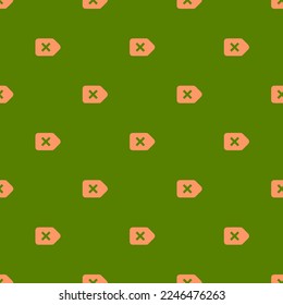 Impresionante y repitiendo el azulejo transparente patrón de icono plano inverso de aguacate y color rosa-naranja. Fondo de la tarjeta de visita.