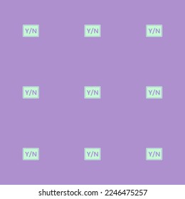 Las baldosas repitiendo sin inconvenientes confirman que no hay un patrón de icono plano de color claro púrpura pastel y mágico de la menta. Diseño para la etiqueta de nombre.