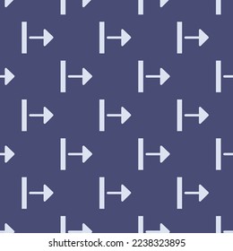 Seamless repeating tiling direction horizontal flat icon pattern of stormcloud and lavender (web) color. Background for quotes.
