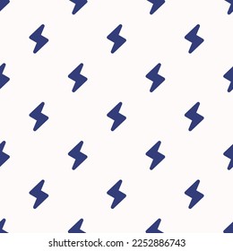 Seamless repeating tiling flash flat icon pattern of linen and st. patrick's blue color. Background for banner.